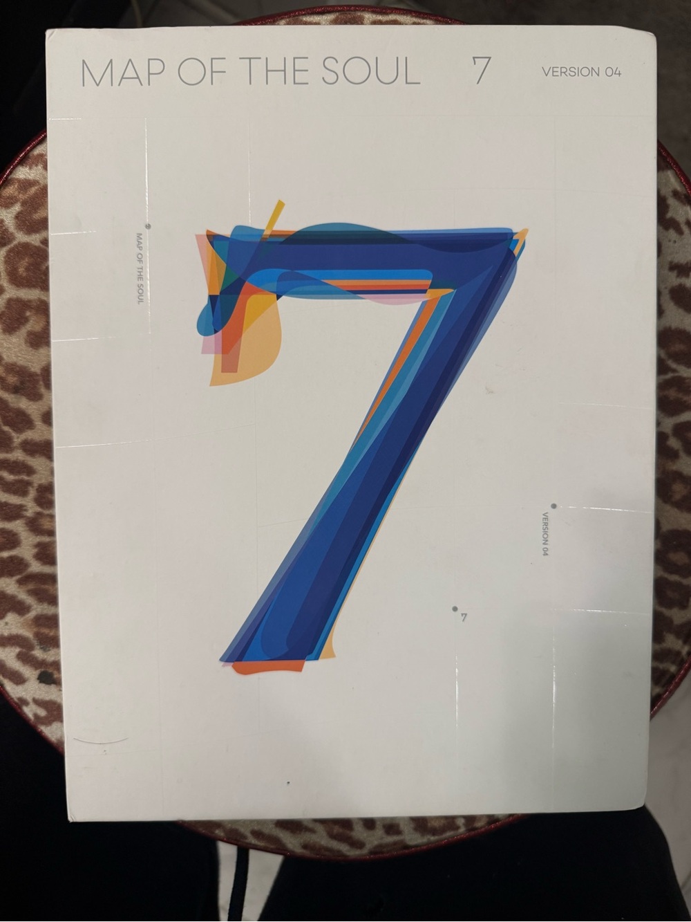 BTS Map of the Soul: 7 Version 7 Album with Poster & Sticker Sheet